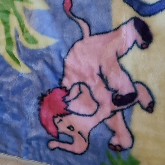 Disney Baby The Jungle Book Plush Nursery Blanket - Picture 2 of 5